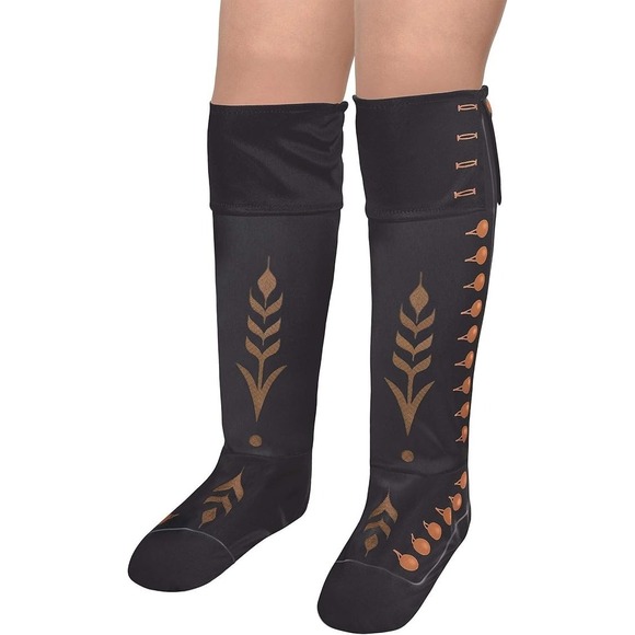 Disney Frozen 2 Princess Anna Boot Covers Halloween Costume Accessory - Picture 2 of 3
